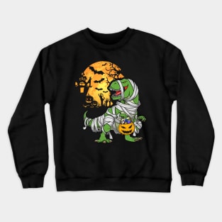 Halloween Shirts for Boys Kids Dinosaur T rex Mummy Pumpkin Crewneck Sweatshirt